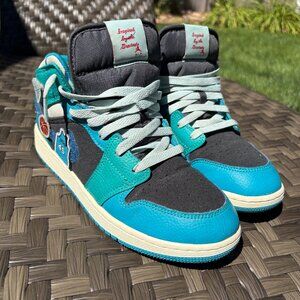 Air Jordan 1 Retro High (Turquoise/Black) Size 6.5Y